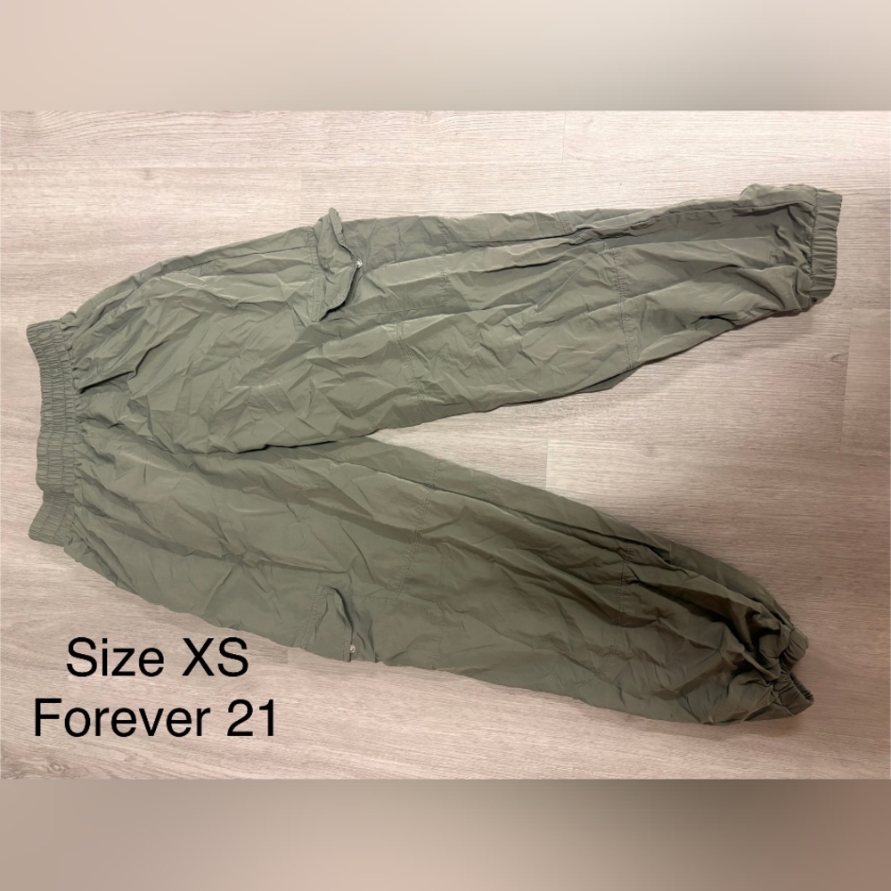 Forever 21 Sage Green Jumpsuit - XS